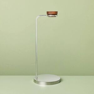 Hearth & Hand Magnolia Chrome Portable Drink Snack Holder Travel New